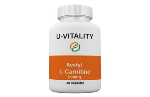 Acetil L Carnitine 500mg in Capsules, Free Shipping