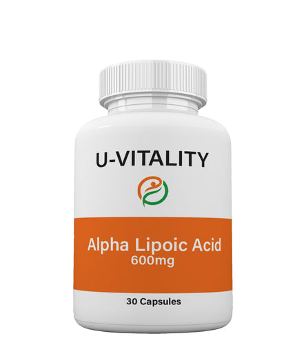 Alpha Lipoic Acid 600mg, Capsules, Antioxidant, Metabolism Fresh, Made in USA