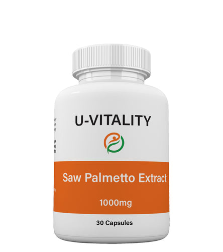Saw Palmetto 1000 mg 4:1 Berry Extract Capsule Prostate Urinary Sexual Health