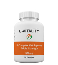 Load image into Gallery viewer, Vitamin B Complex with Free shipping, Caps, Reduce Stress with Energy Plus