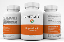 Load image into Gallery viewer, Huperzine A 300 mcg, Supplements Supports Memory Health, Capsules, Made in USA