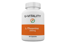 Load image into Gallery viewer, L Theanine 200 mg Reduce Stress Anxiety, Relaxation, Capsules Double Strength