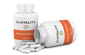 Natural Vitamin E 1000 IU, Alpha Tocopherol Mixed, Skin care, Heart health, USA Made