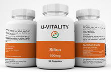 Load image into Gallery viewer, Horsetail 500 mg Silica Capsules Free shipping Made in USA