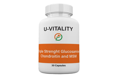 Triple Strenght w Glucosamine & Chondroitin w/ MSM, Caps, Joint Pain Relief