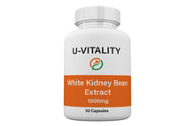 Load image into Gallery viewer, White Kidney Bean Extract Carb and fat Blocker 1000mg  Capsules Weight Control